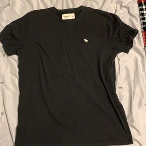 Plain black Abercrombie & fitch t shirt